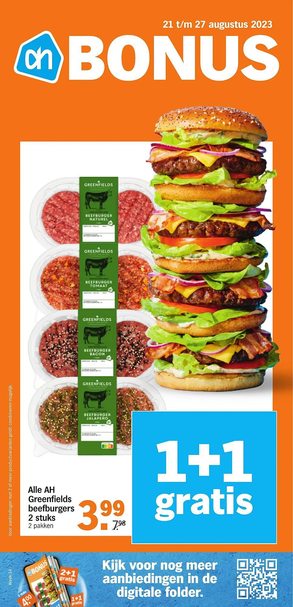 Albert Heijn folder week 33 - 1