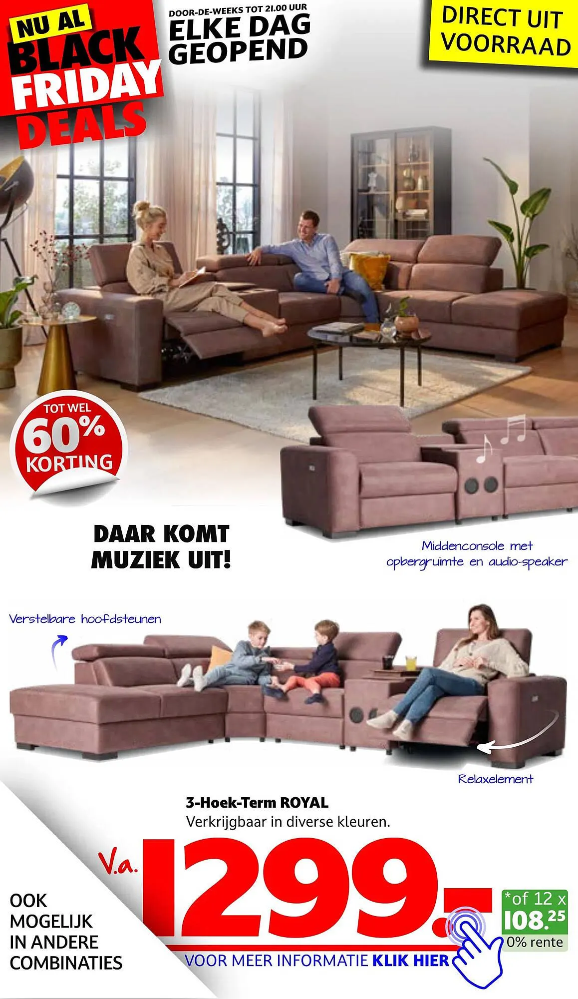 Seats and Sofas folder van 31 oktober tot 23 november 2023 - Folder pagina 37