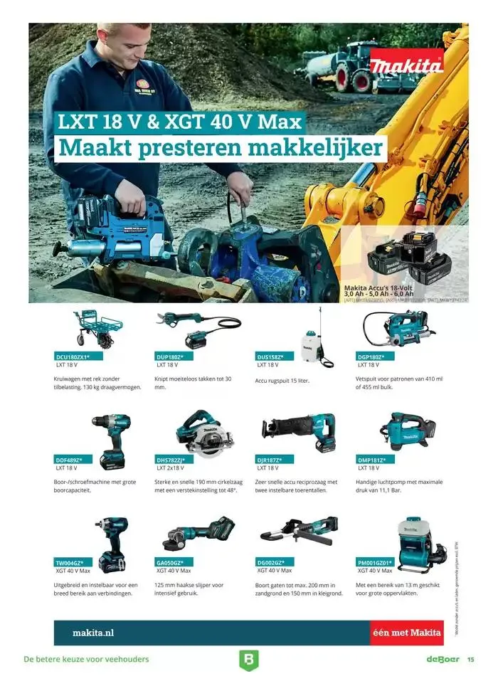 De betere keuze voor veehouders van 26 december tot 31 maart 2025 - Folder pagina 15