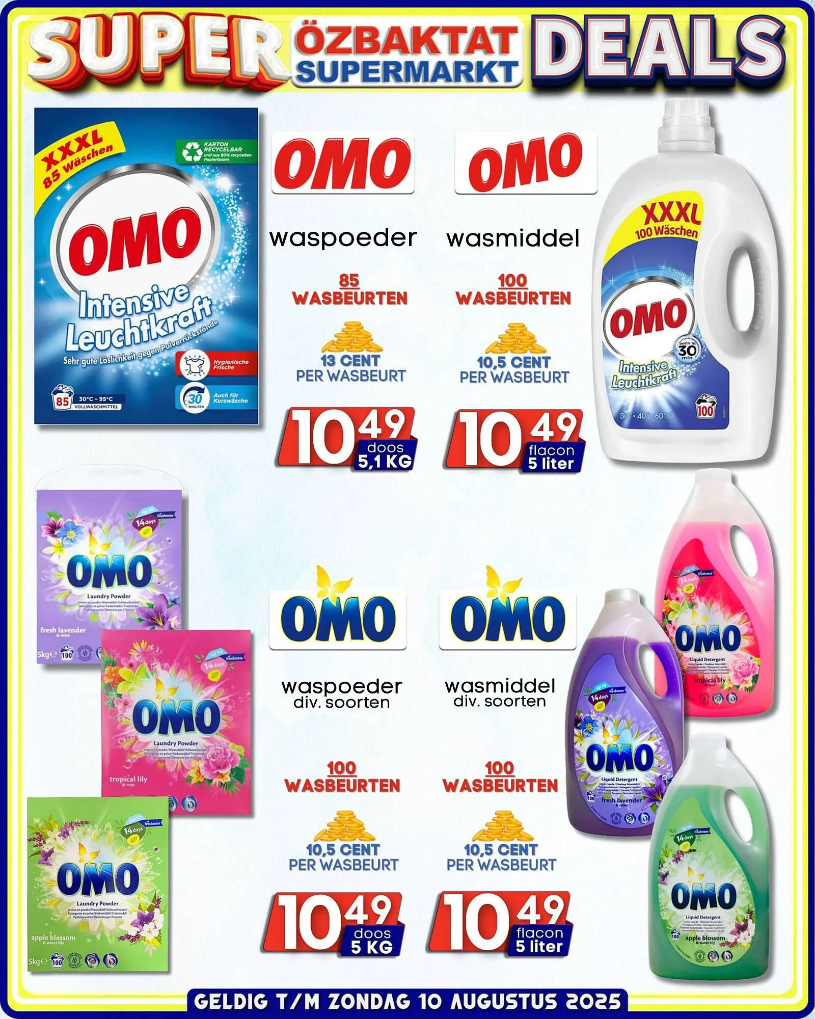 Özbaktat Supermarkt folder van 24 juni tot 10 augustus 2025 - Folder pagina 25