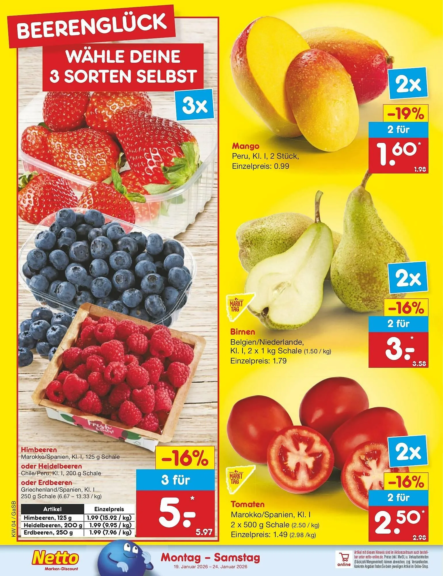 Netto Marken-Discount DE folder van 19 januari tot 24 januari 2026 - Folder pagina 2