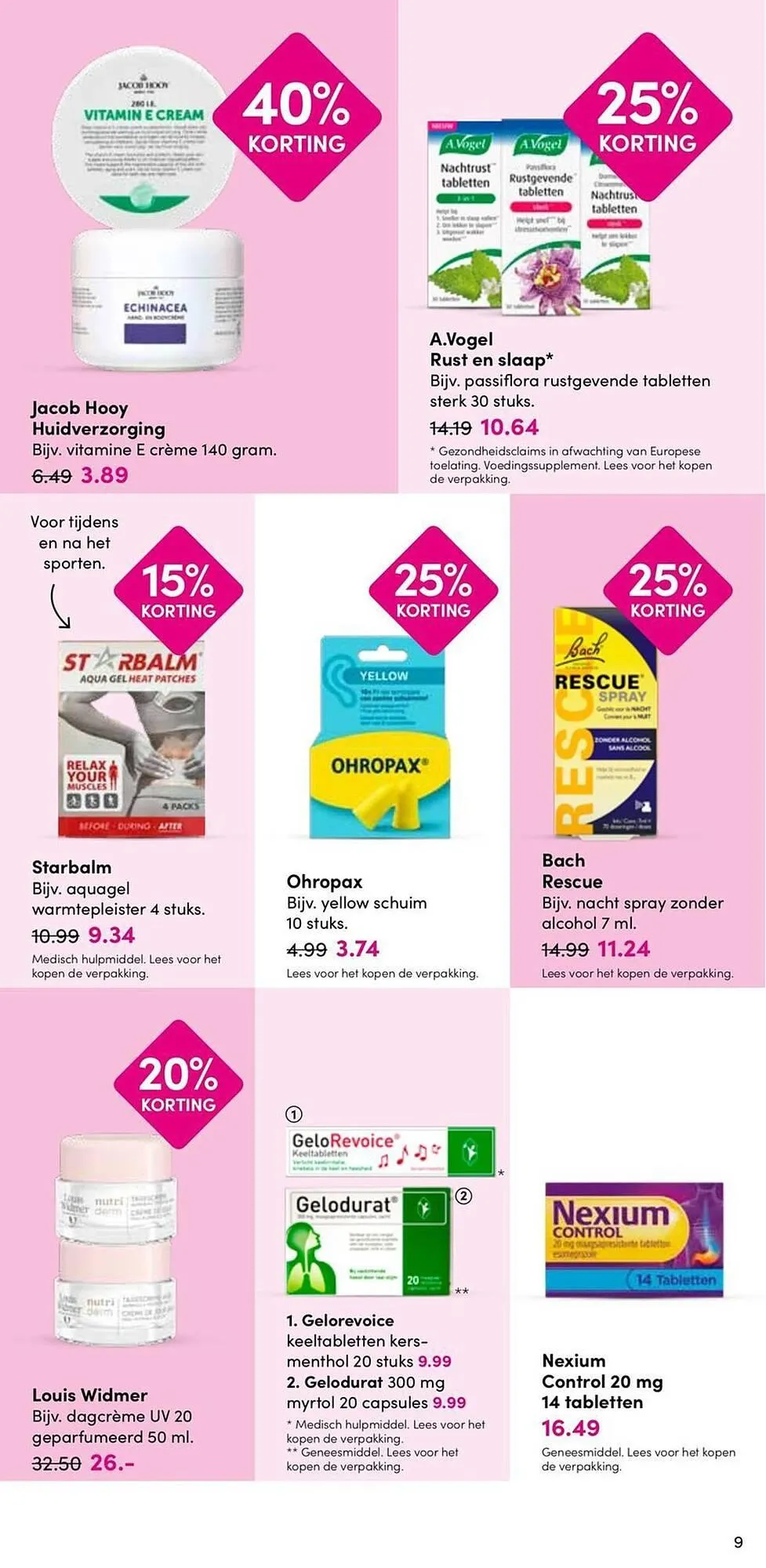 Drogisterij Visser folder van 8 december tot 28 december 2025 - Folder pagina 9