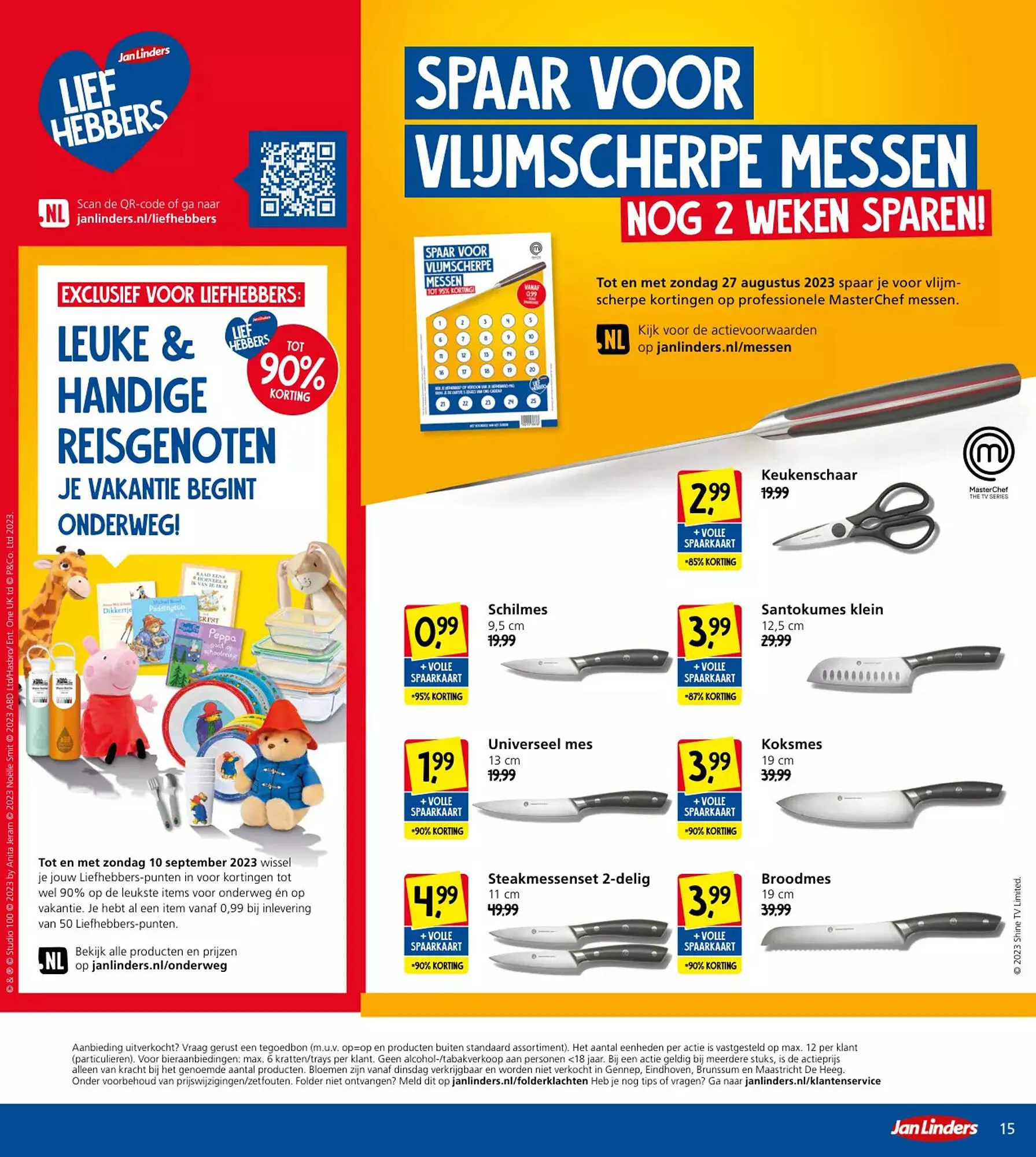 Jan Linders folder van 14 augustus tot 20 augustus 2023 - Folder pagina 15