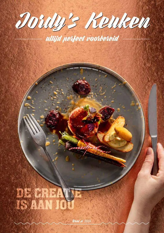Jordy's Keuken deel 2 van 23 september tot 20 oktober 2024 - Folder pagina 1