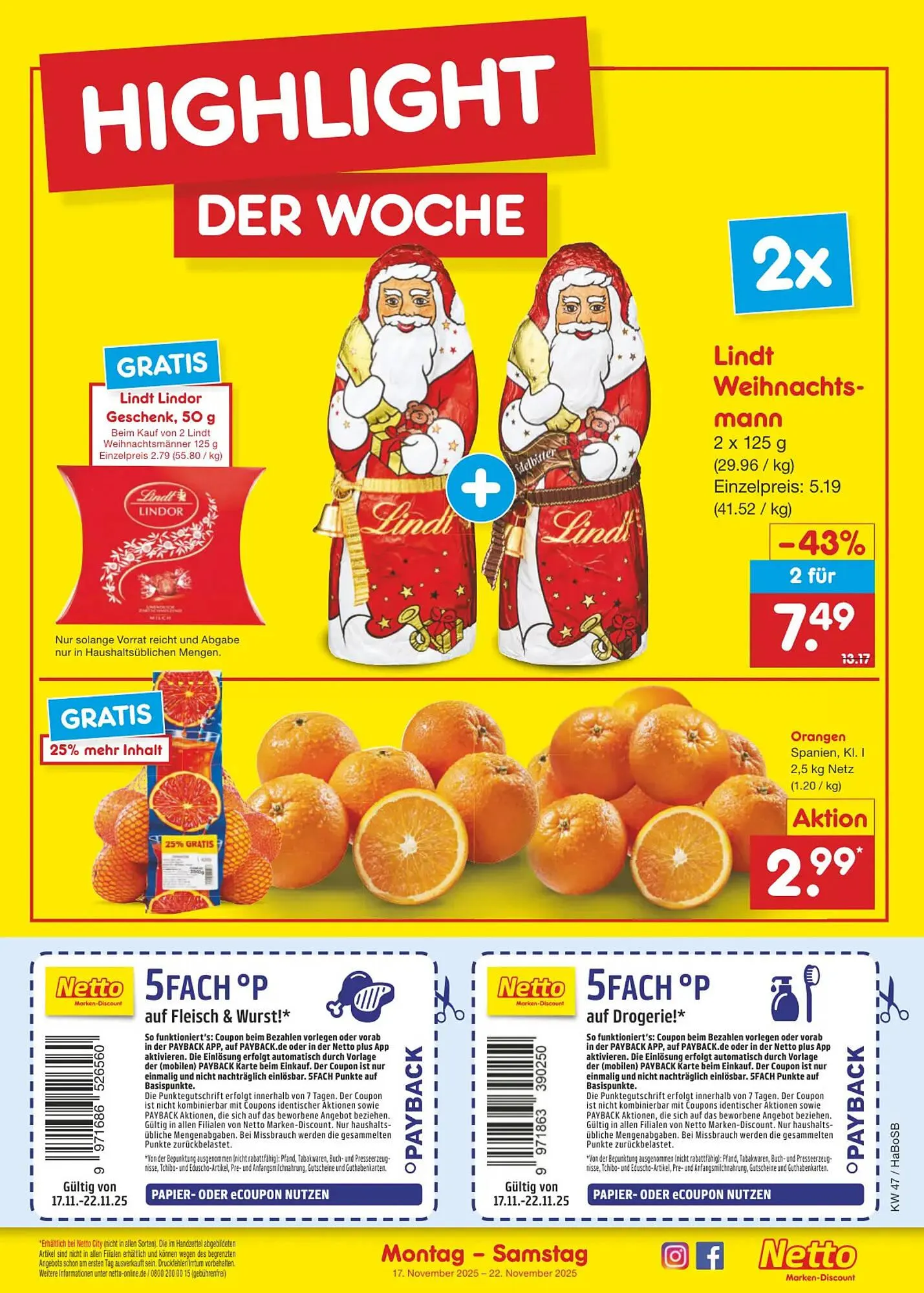 Netto Marken-Discount DE folder van 17 november tot 22 november 2025 - Folder pagina 3