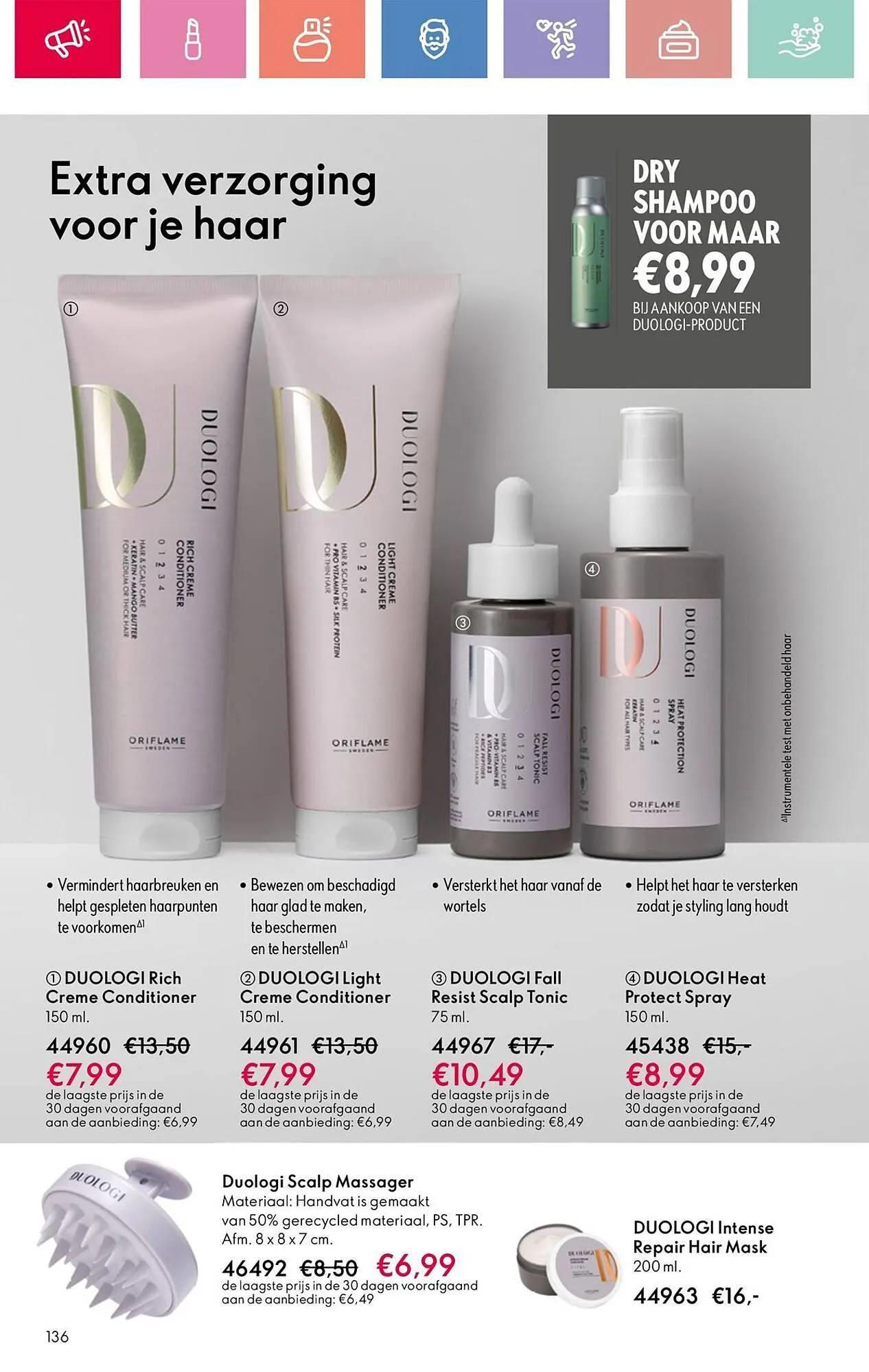 Oriflame folder van 22 juni tot 12 juli 2025 - Folder pagina 136