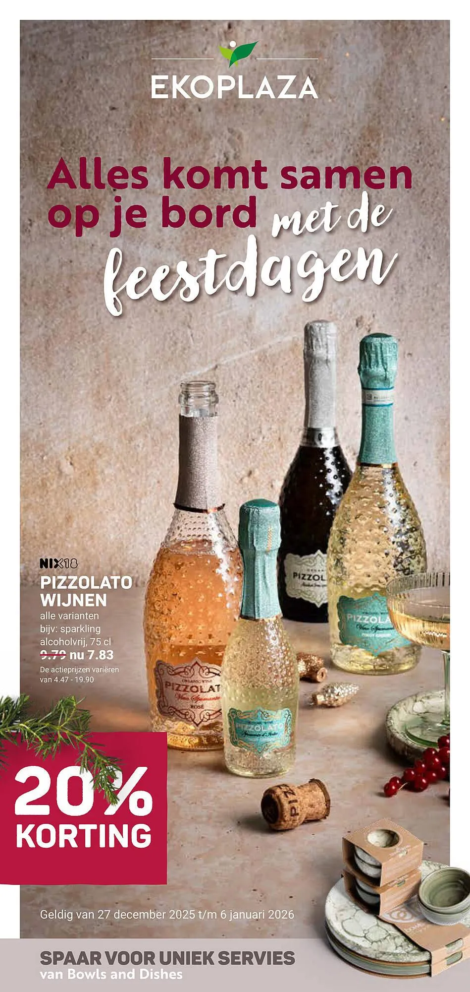 Ekoplaza folder van 27 december tot 6 januari 2026 - Folder pagina 1