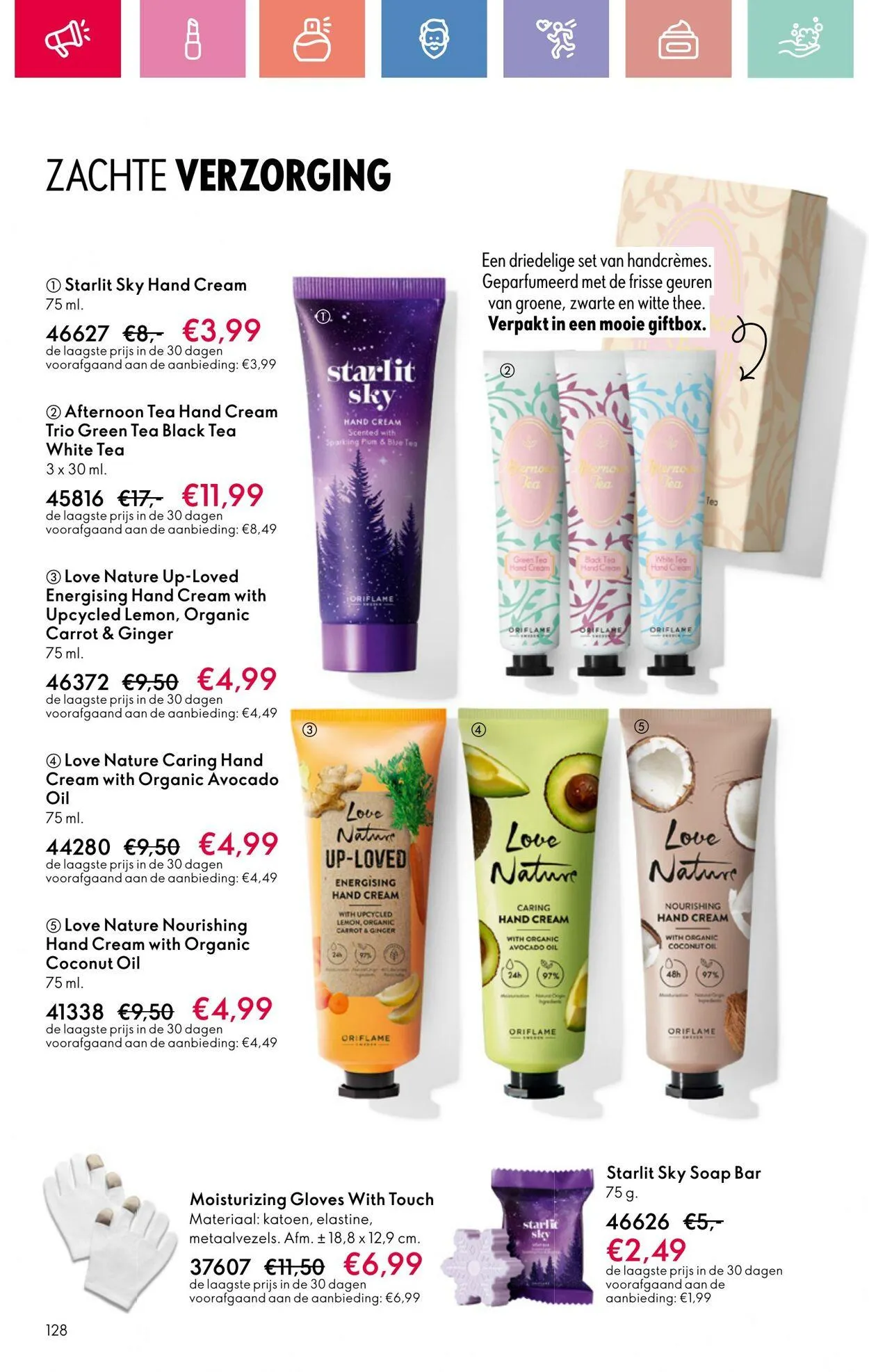Oriflame Actuele folder van 24 augustus tot 7 september 2025 - Folder pagina 128