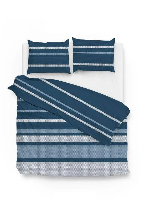 Zo Home Dekbedovertrek Katoen Paxton - blauw