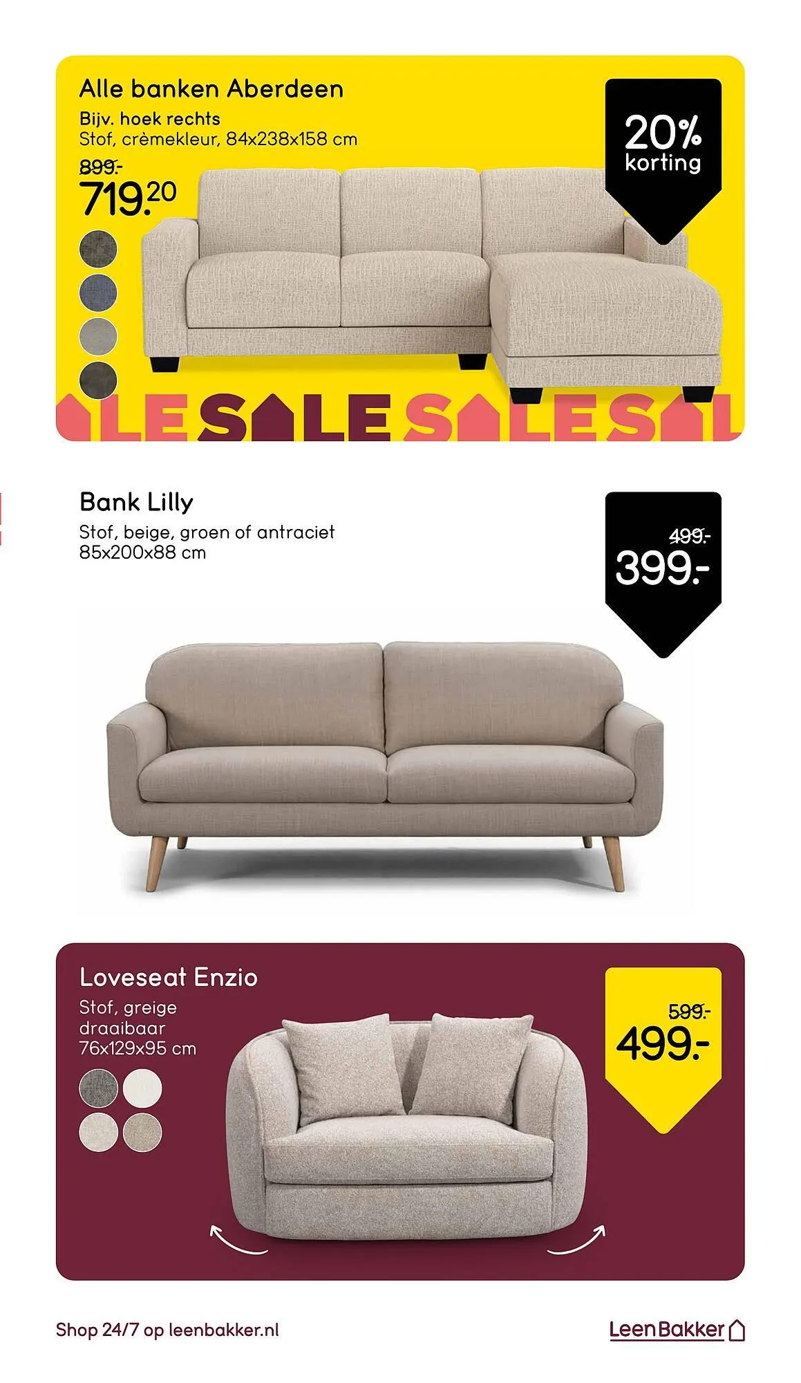 Leen Bakker folder van 7 juli tot 20 juli 2025 - Folder pagina 7