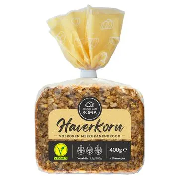 Brood van Soma Haverkorn Volkoren Meergranenbrood 400g