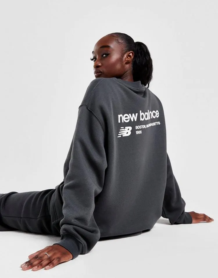 New Balance Back Graphic Crew Sweatshirt