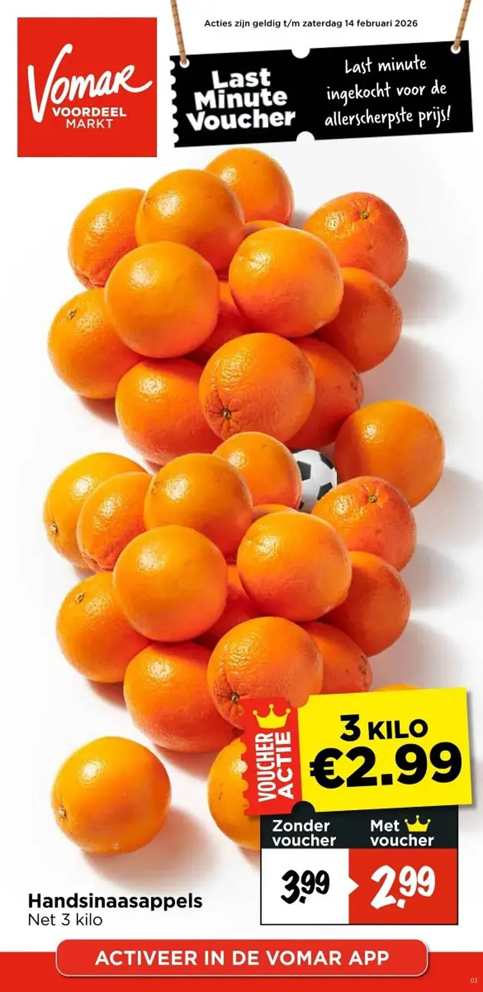 Vomar Voordeelmarkt folder - 1