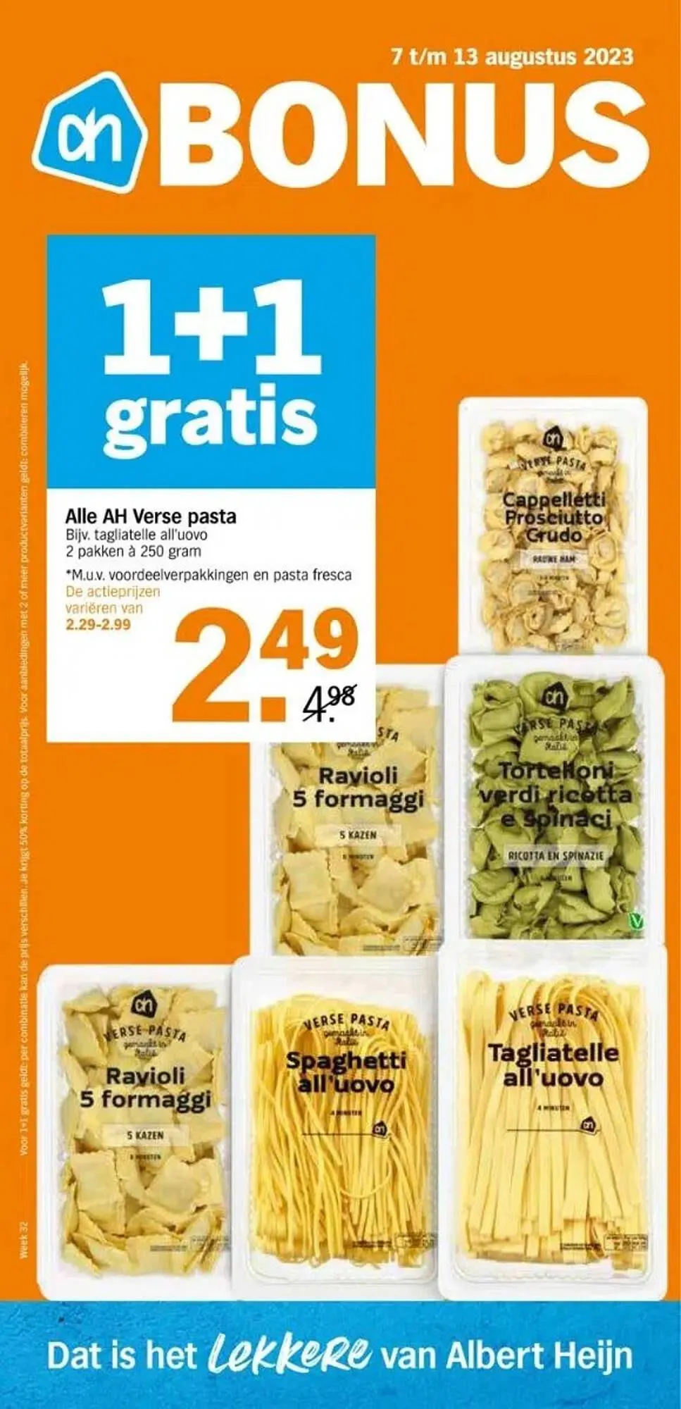 Albert Heijn folder - 1