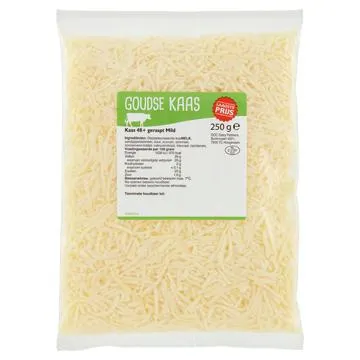 Goudse Kaas 48+ Geraspt Mild 250g