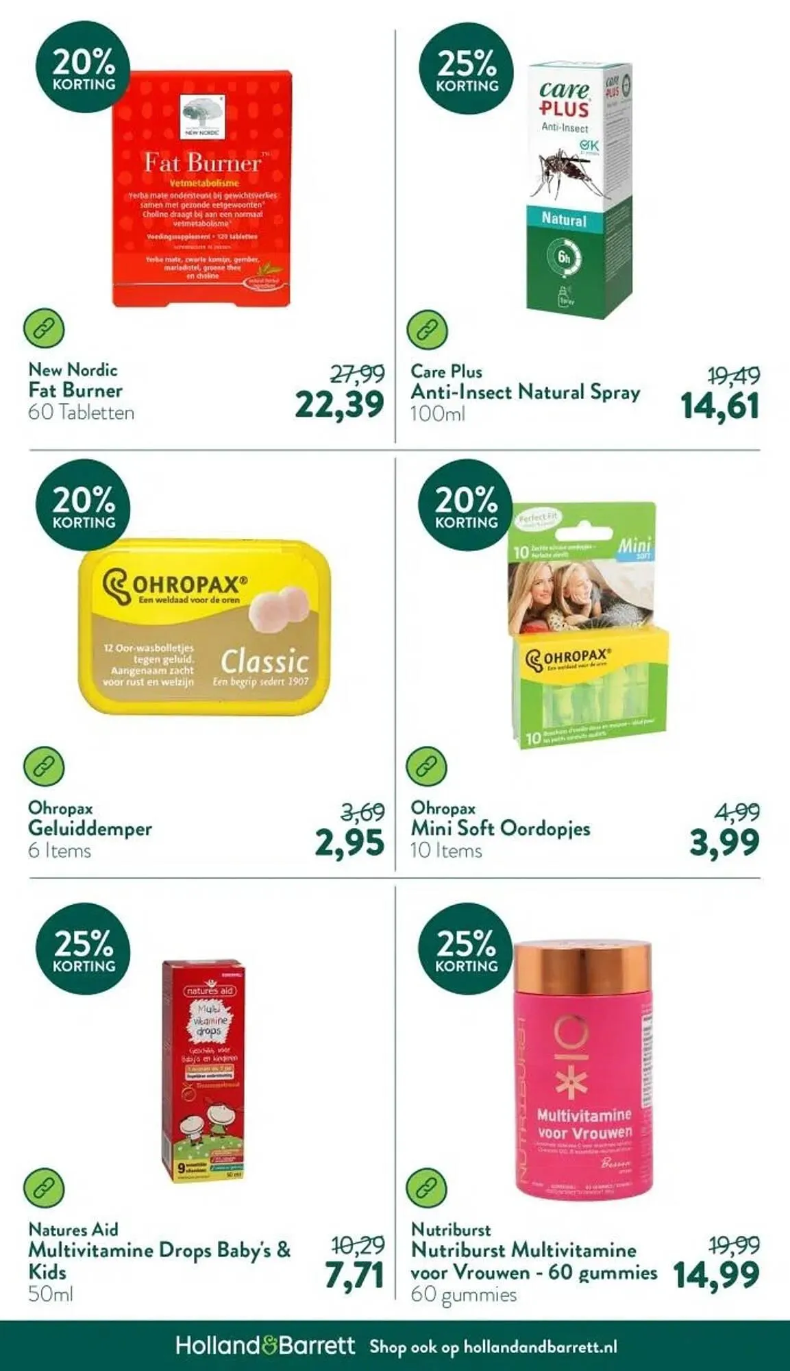 Holland & Barrett folder van 28 juli tot 3 augustus 2025 - Folder pagina 31