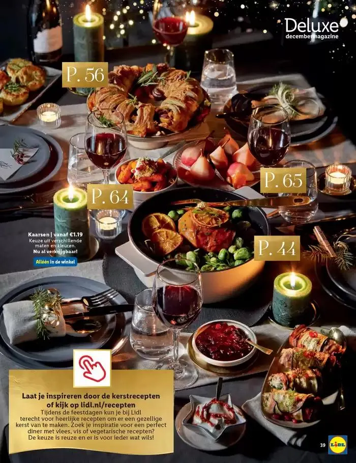 Exclusieve koopjes van 31 oktober tot 26 december 2024 - Folder pagina 39