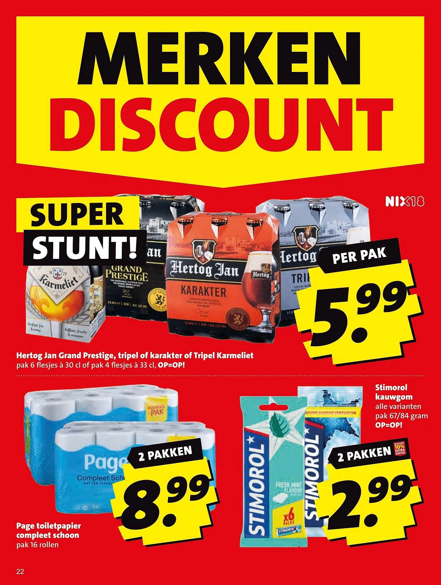 Boni folder van 16 maart tot 22 maart 2026 - Folder pagina 22