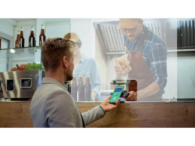 Nobo Baliescherm met uitsparing, Acryl, 700 x 850 mm, Transparant