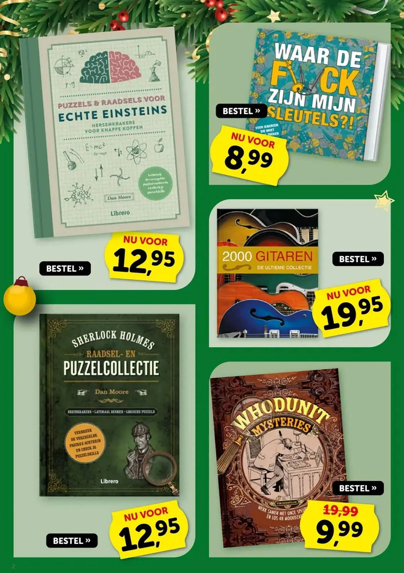 Boekenvoordeel folder van 6 december tot 28 december 2025 - Folder pagina 2