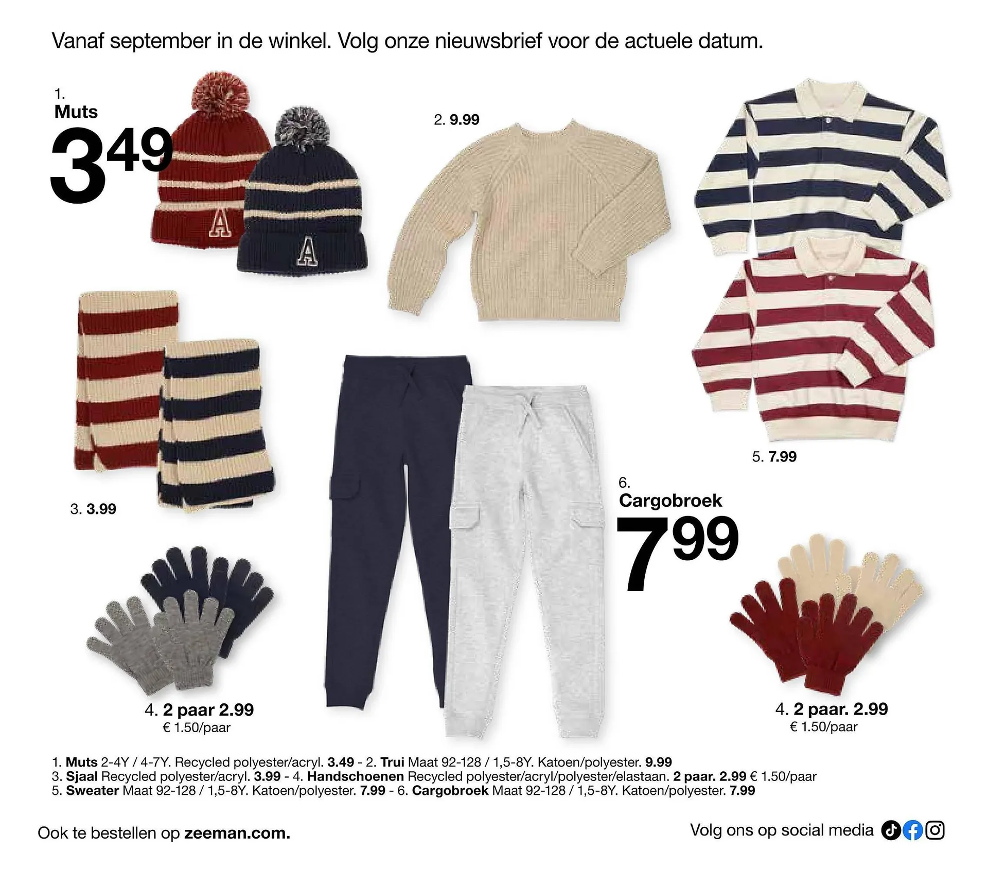 Zeeman folder van 8 augustus tot 31 december 2025 - Folder pagina 34