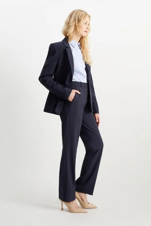 Businessbroek - mid waist - straight fit - Mix & Match