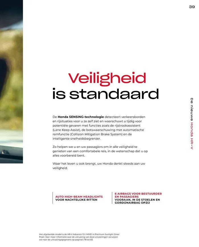 Honda HR-V e:HEV — Brochure van 28 juni tot 12 juli 2024 - Folder pagina 41
