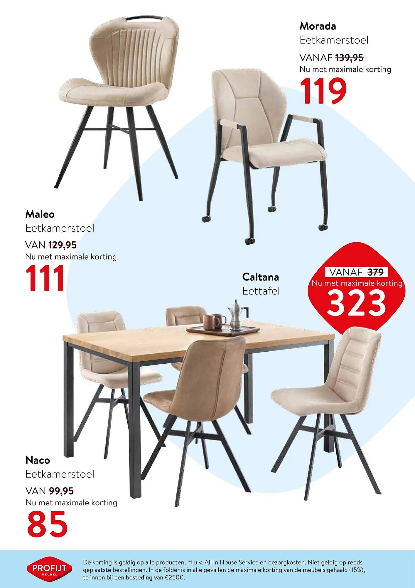 Profijt Meubel folder van 5 oktober tot 9 oktober 2025 - Folder pagina 3