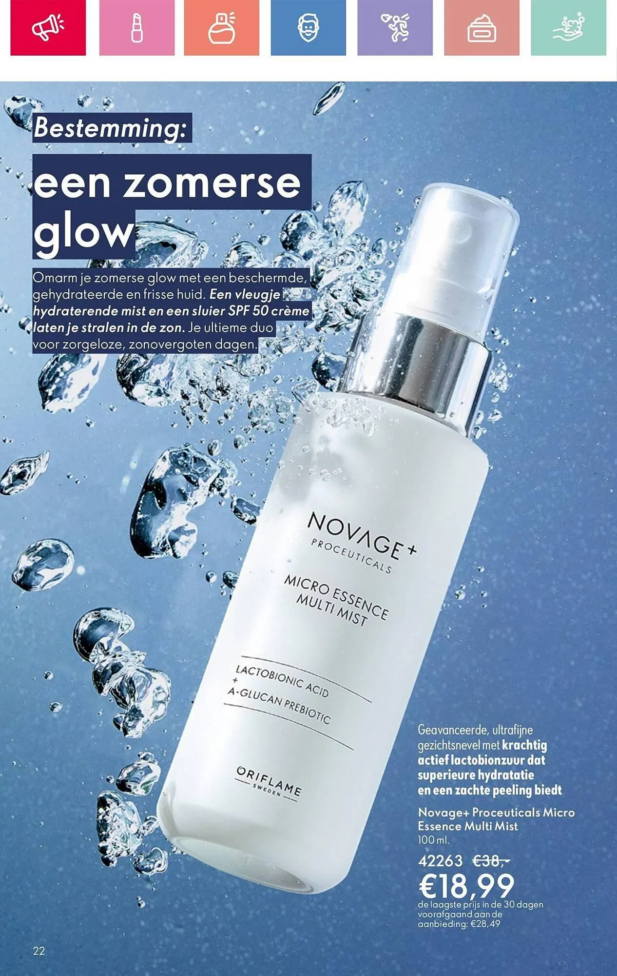 Oriflame folder van 22 juni tot 12 juli 2025 - Folder pagina 22