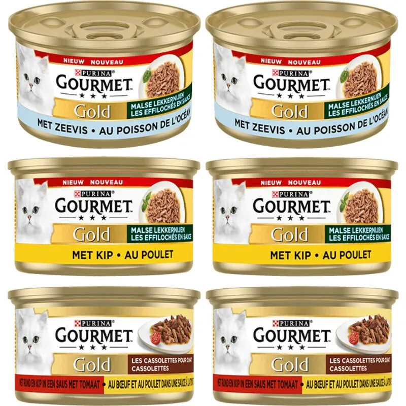 Gourmet Gold kattenvoer voordeelpakket