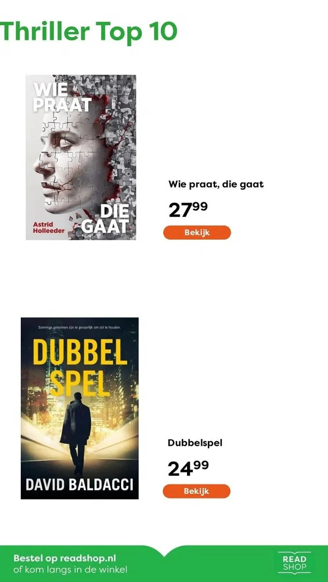 The Read Shop folder van 6 januari tot 12 januari 2025 - Folder pagina 3