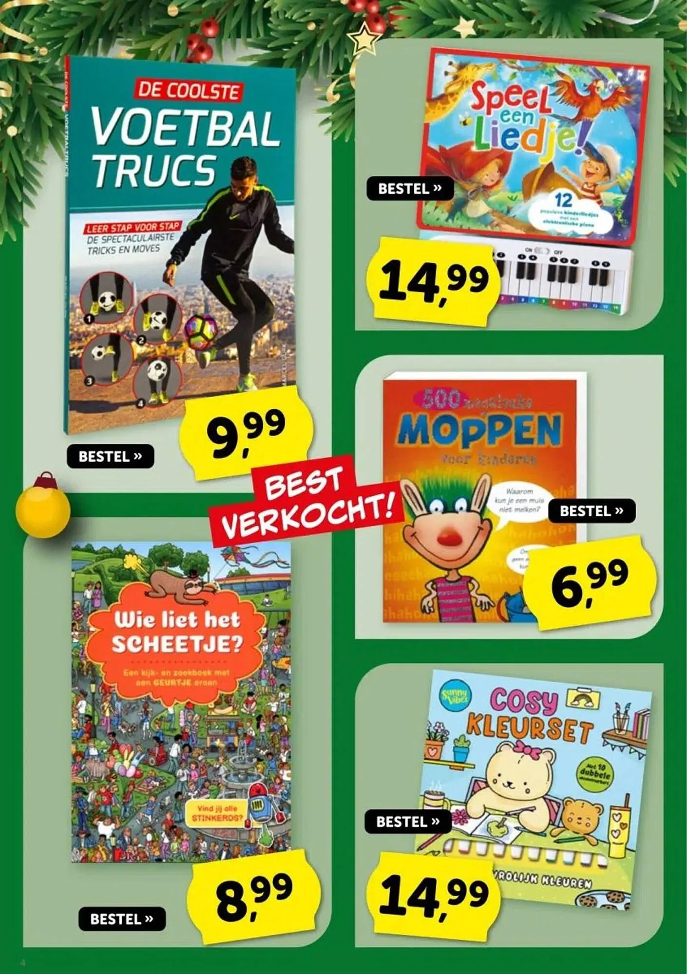 Boekenvoordeel folder van 20 december tot 28 december 2025 - Folder pagina 4