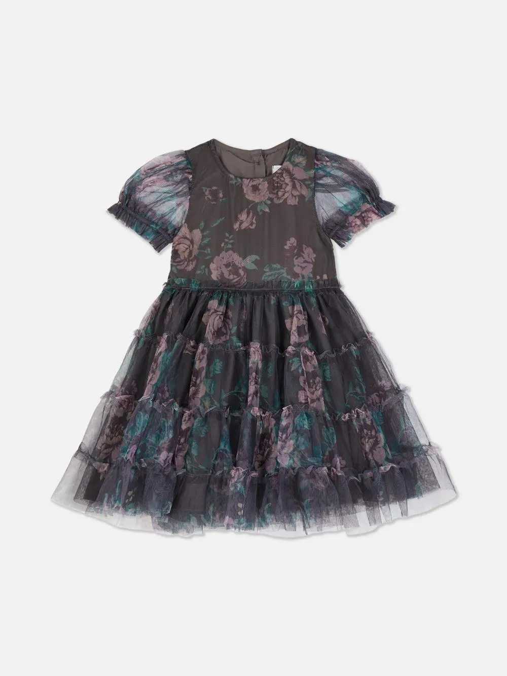 Gelaagde tulen jurk Stacey Solomon