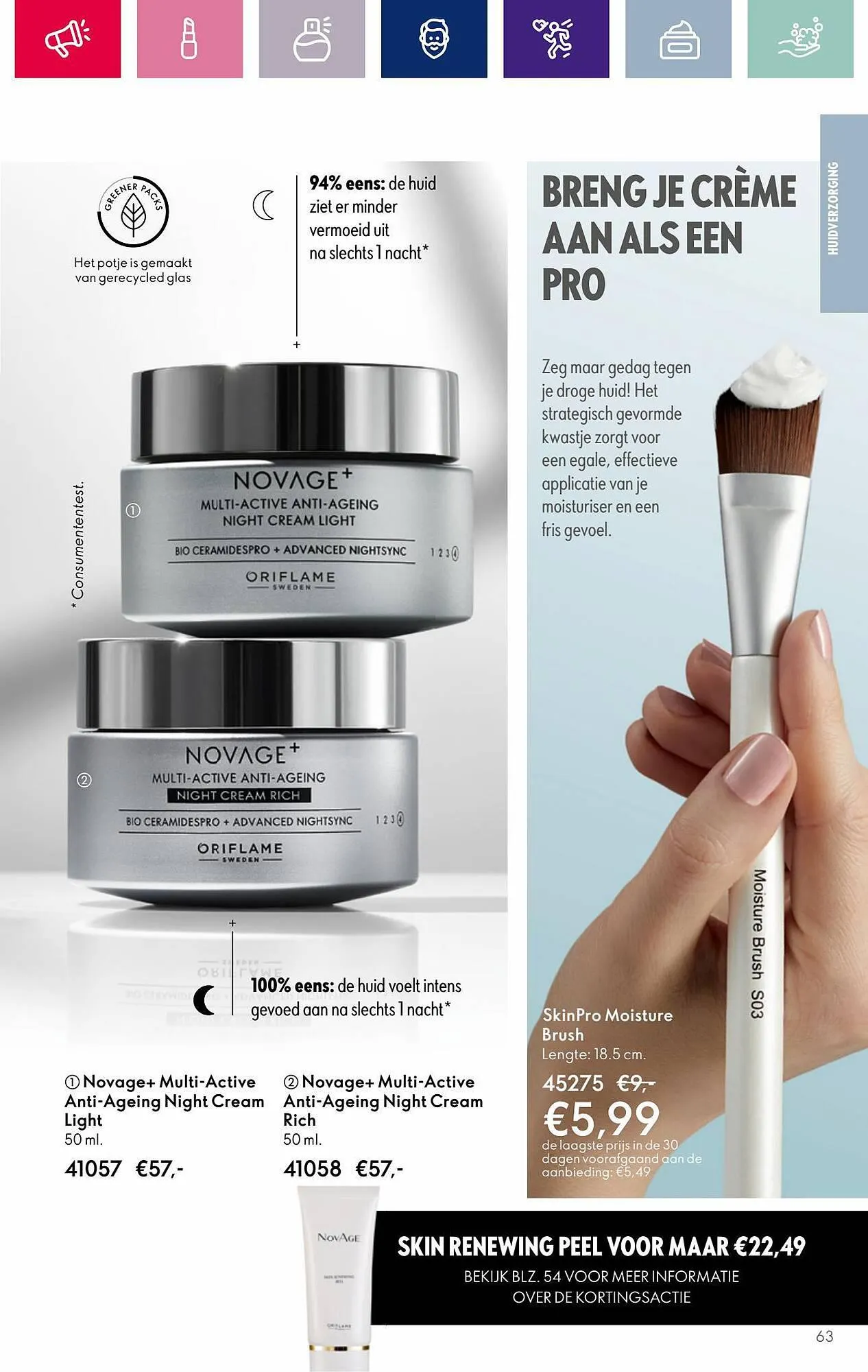 Oriflame folder van 25 oktober tot 7 november 2023 - Folder pagina 63