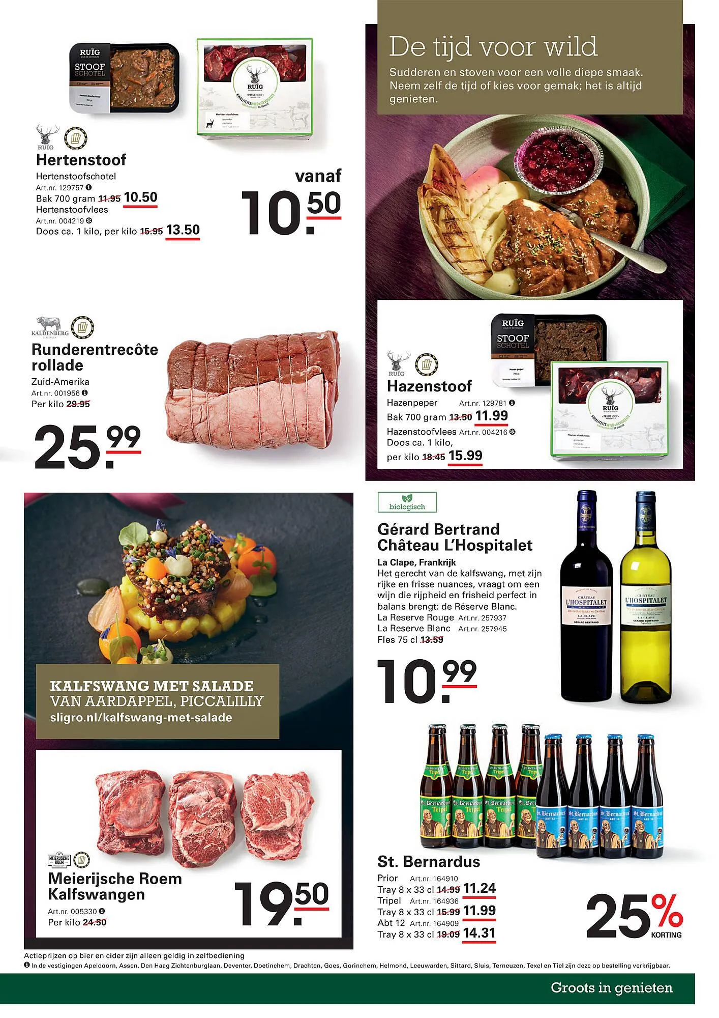 Sligro folder van 5 oktober tot 27 oktober 2025 - Folder pagina 3