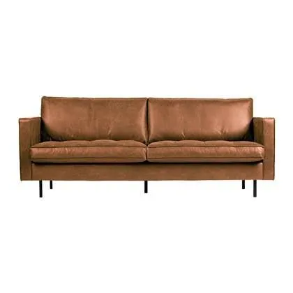 BePureHome Rodeo Classic 2,5-zitsbank - Leder Cognac
