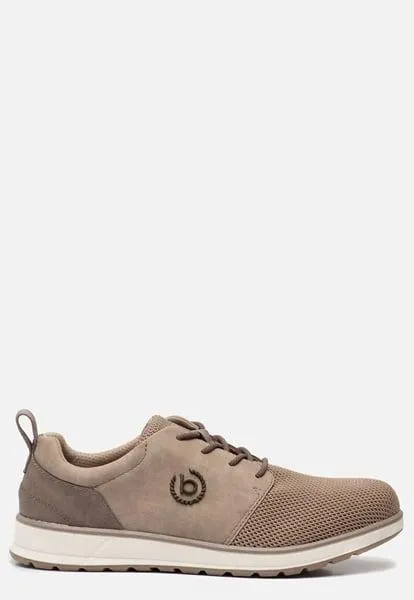 Bugatti Artic Sneakers taupe Textiel