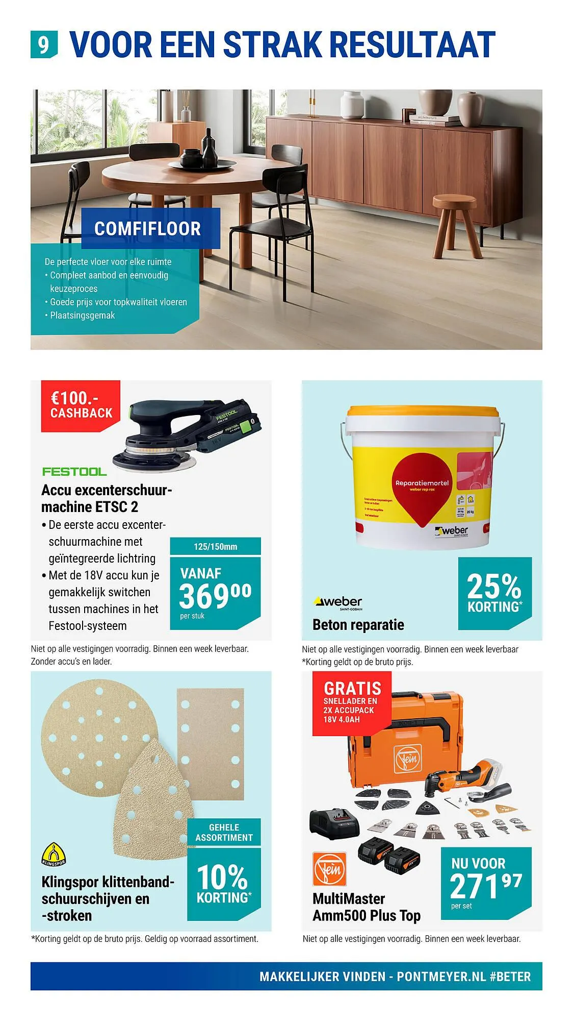 Pontmeyer folder van 1 mei tot 31 mei 2025 - Folder pagina 9