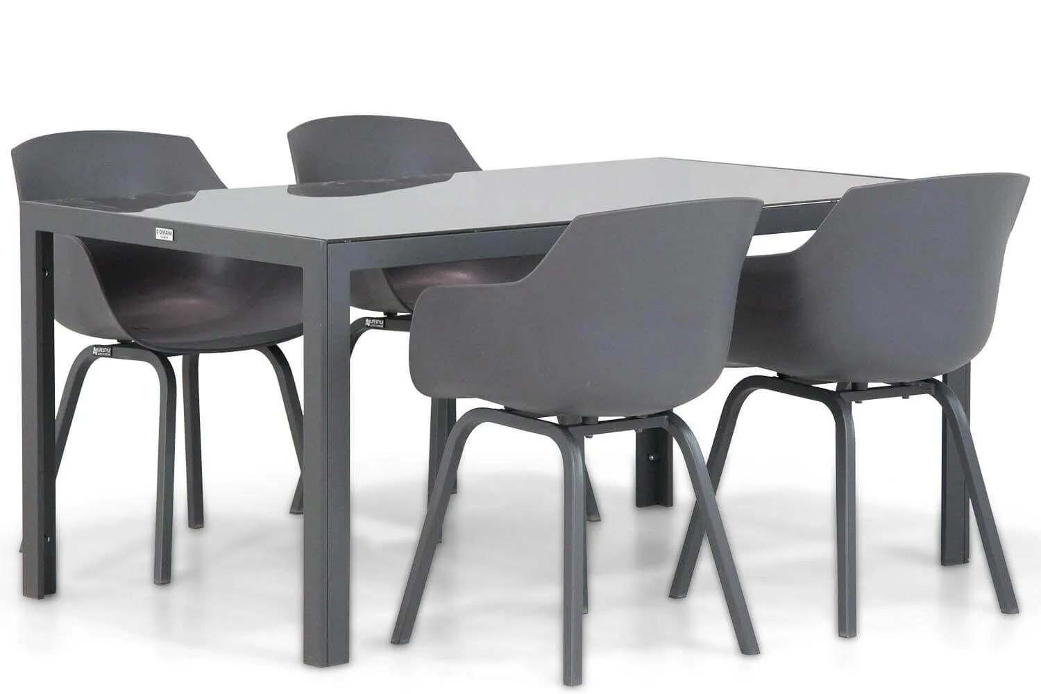 Lifestyle Salina/Mondello 160 cm dining tuinset 5-delig