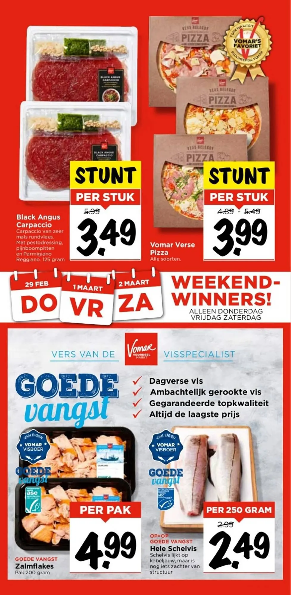 Vomar Voordeelmarkt folder van 26 februari tot 2 maart 2024 - Folder pagina 45