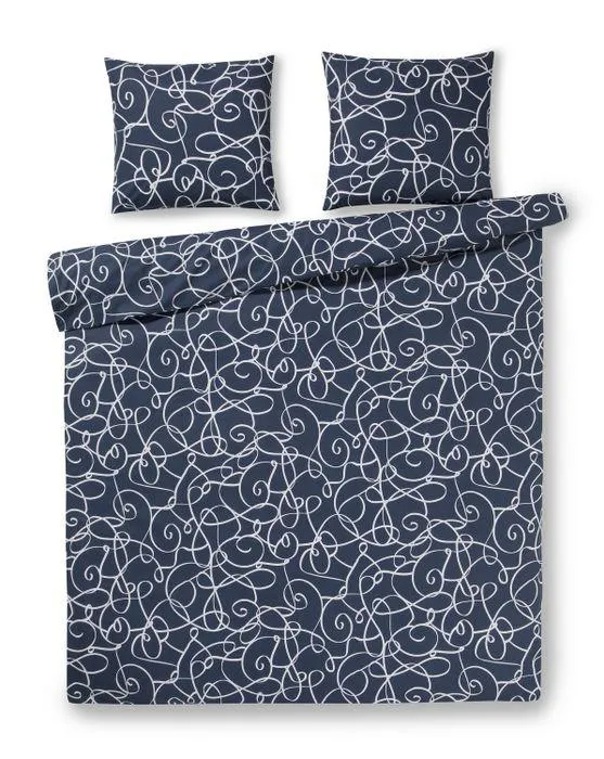 Dekbedovertrek Day Dream Katoen Taco - navy 240x200/220cm