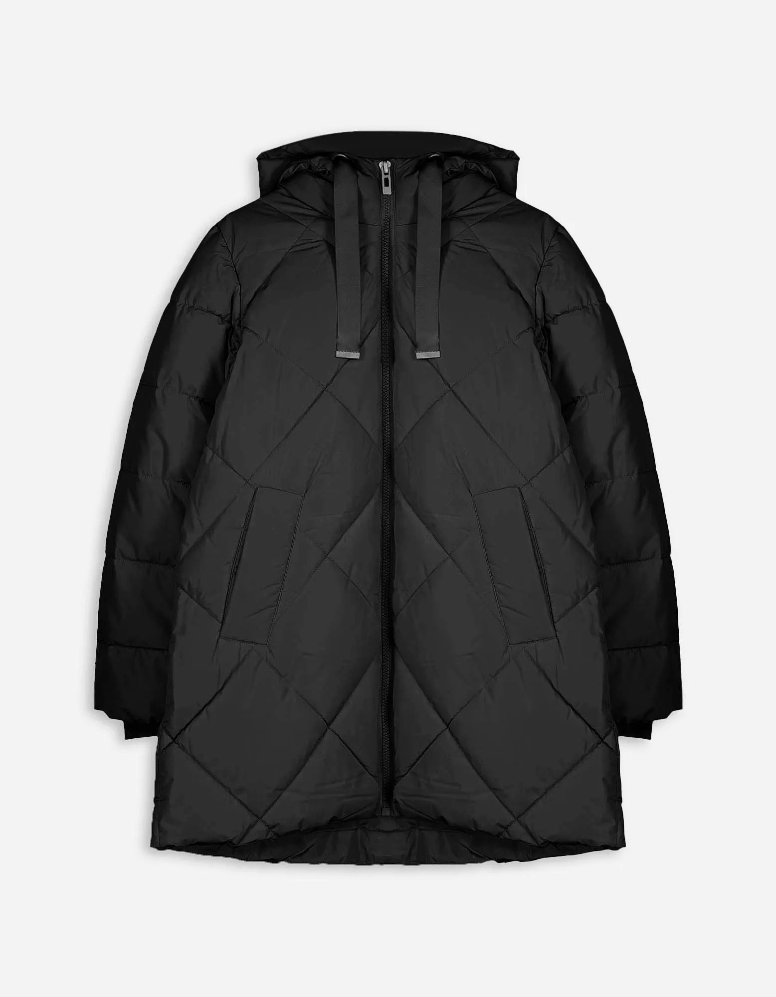 Gewatteerde jas - Waterafstotend - zwart