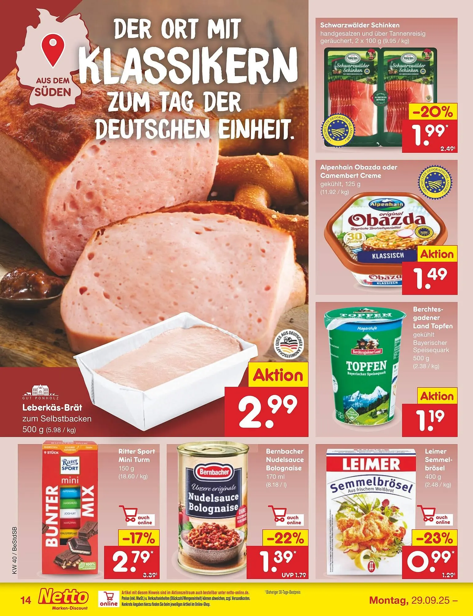 Netto Marken-Discount DE folder van 29 september tot 4 oktober 2025 - Folder pagina 16