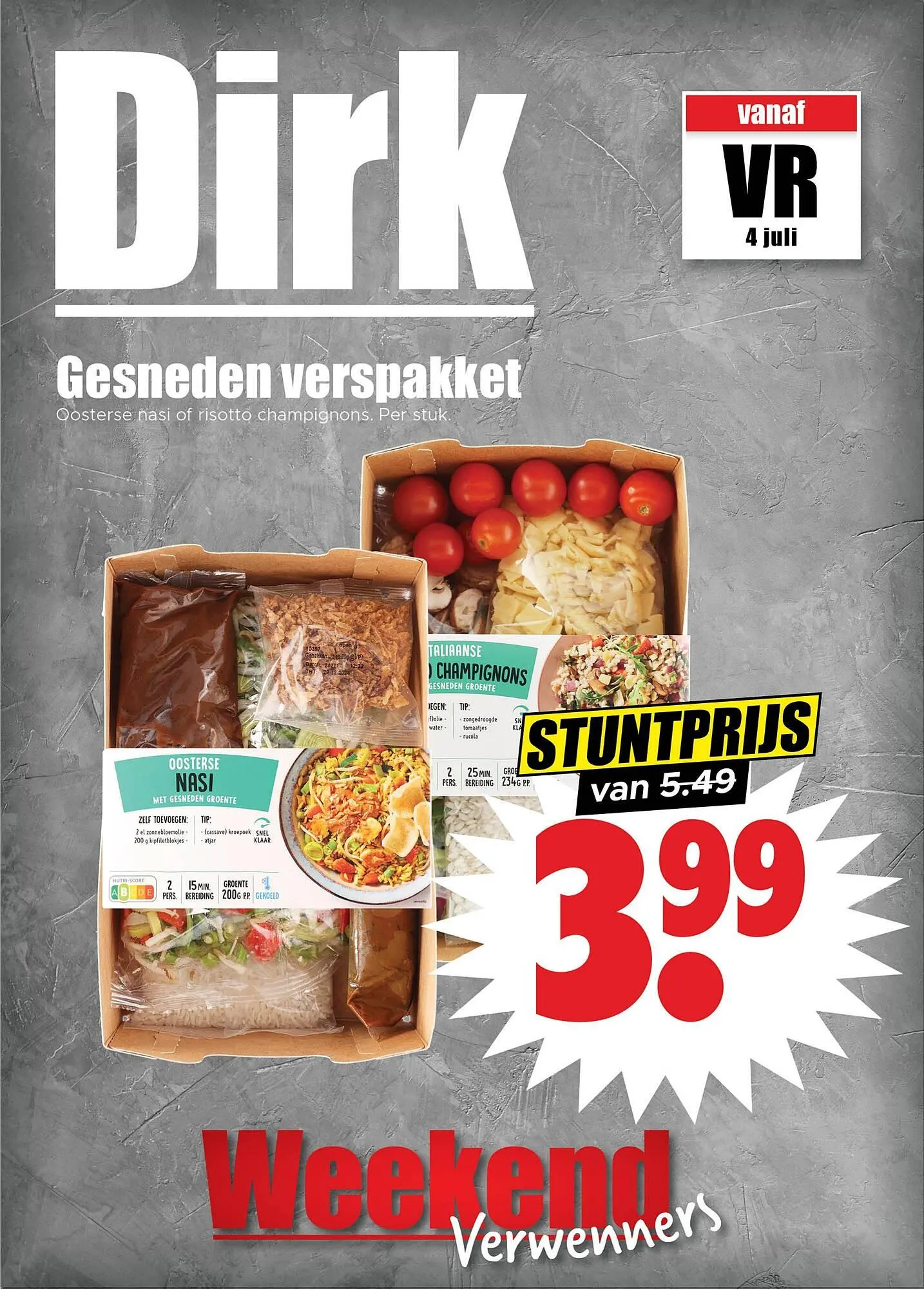 Dirk folder van 4 juli tot 6 juli 2025 - Folder pagina 1