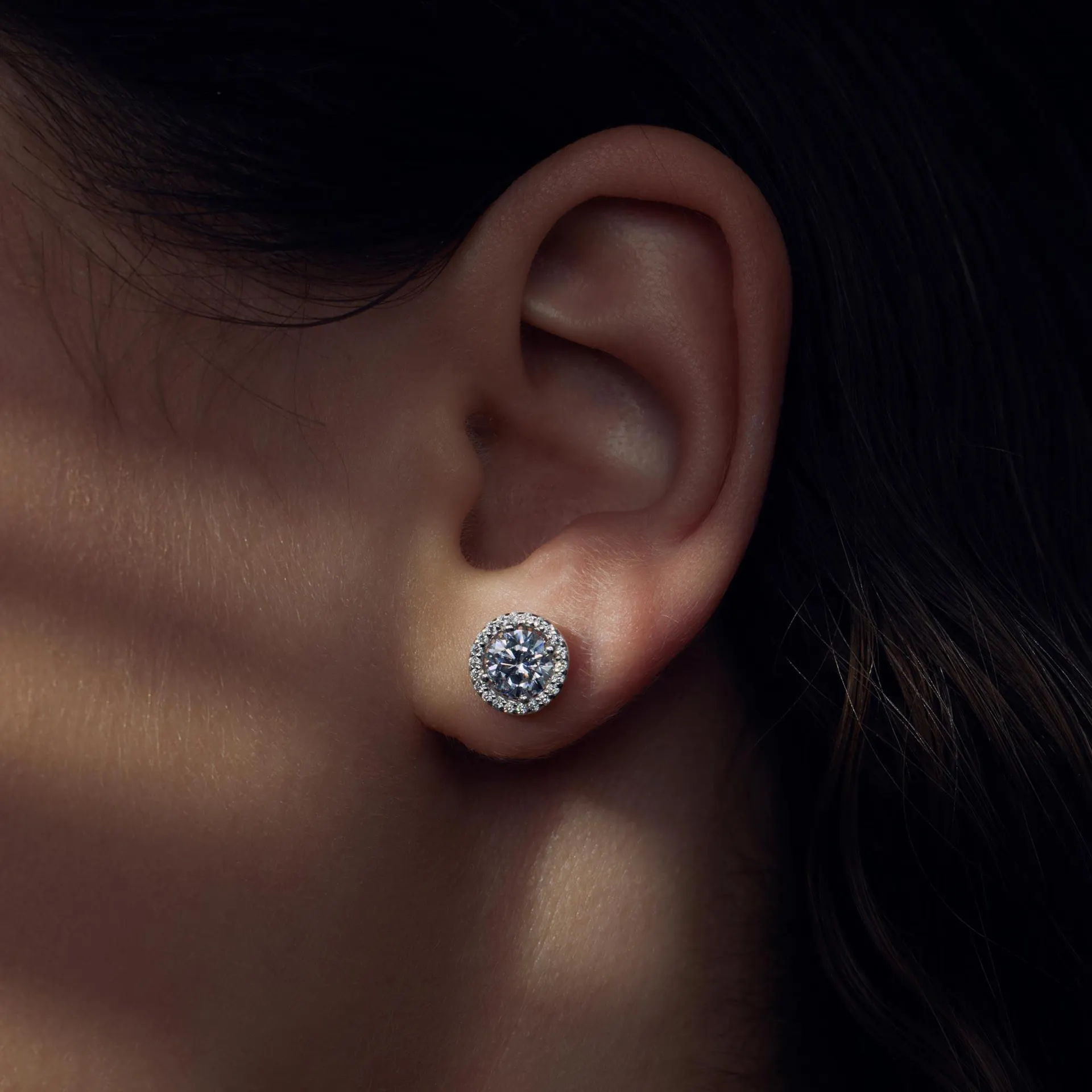 Parte Di Me Ponte Vecchio Dalia 925 sterling zilveren oorknoppen PDM36005