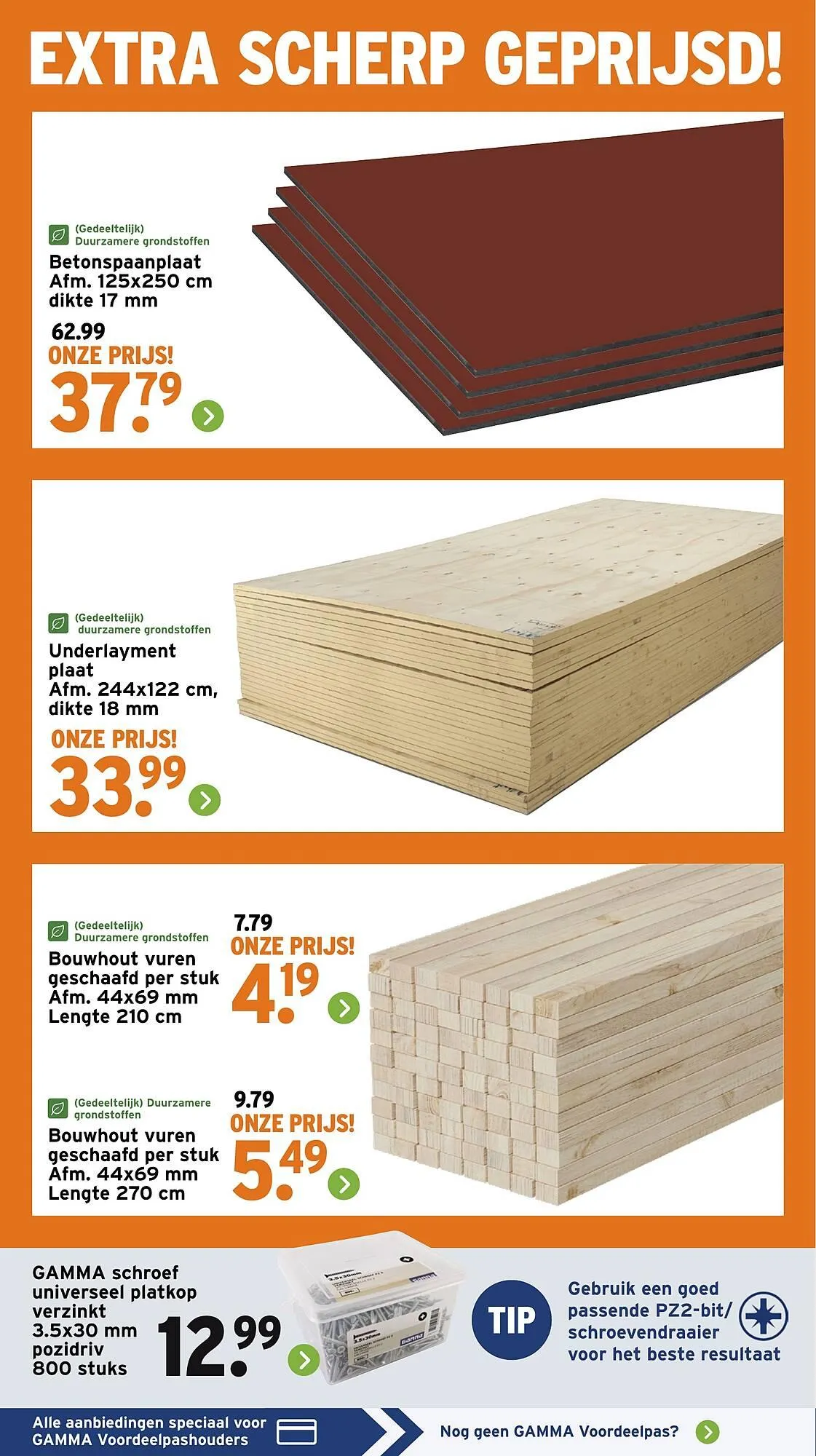 GAMMA folder van 16 maart tot 22 maart 2026 - Folder pagina 34