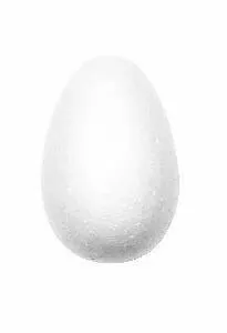 Piepschuim ei - 10 cm