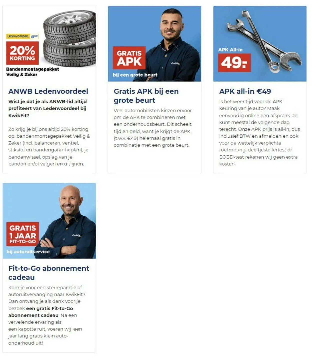 Kwik-Fit van 20 oktober tot 20 november 2023 - Folder pagina 2