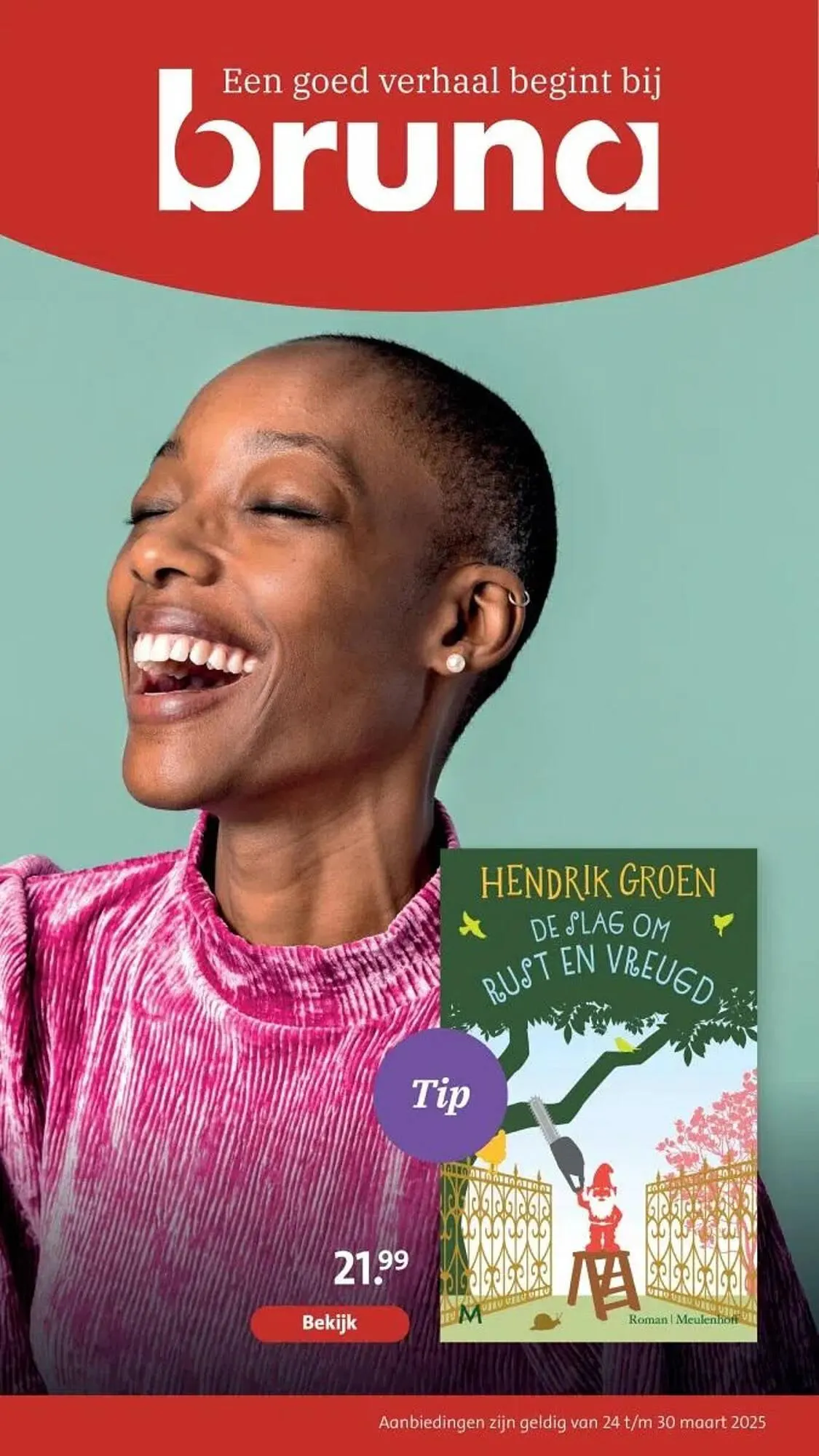 Bruna folder van 24 maart tot 30 maart 2025 - Folder pagina 1