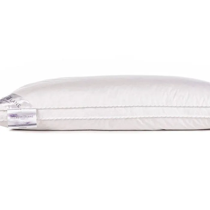 Heckett & Lane Box Hoofdkussen Silver 20% Dons - 40x80cm